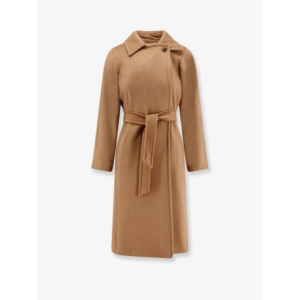 Max Mara Women Manuela Camel Hair Coat